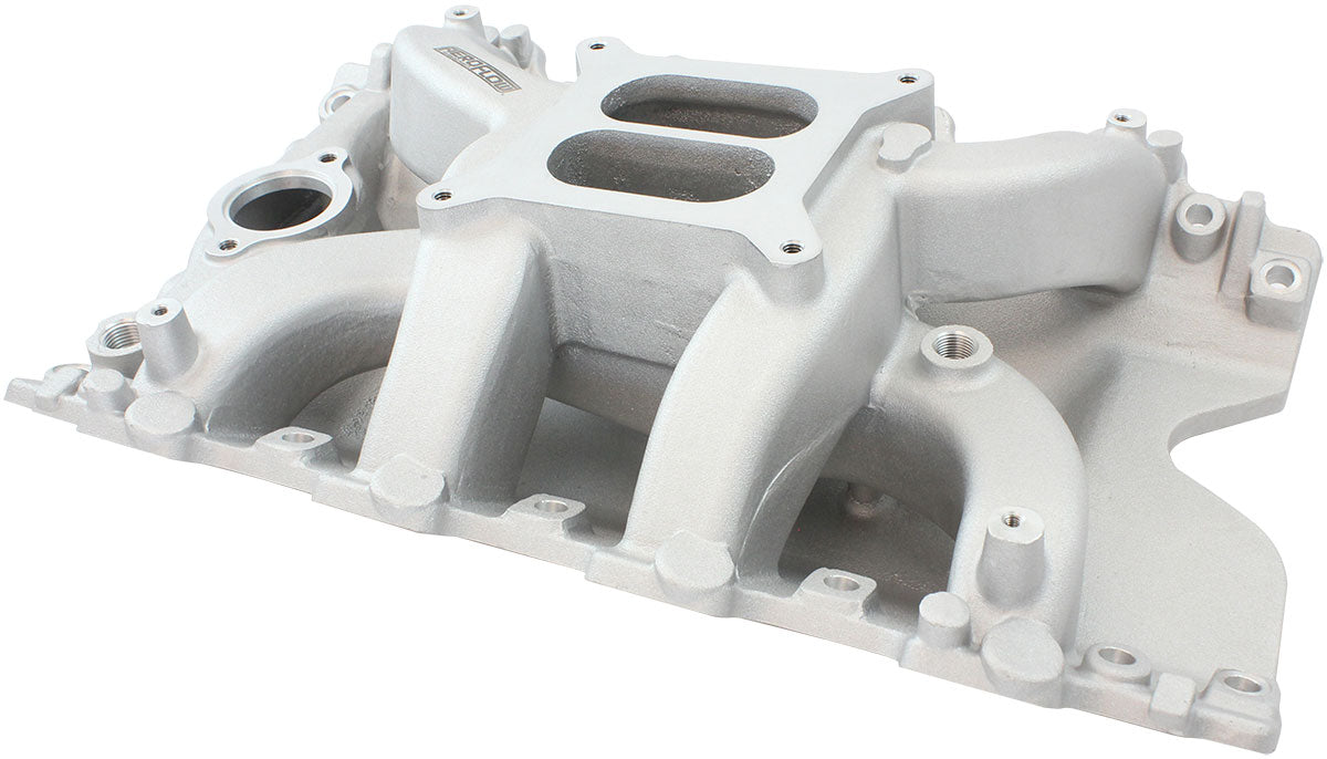 Holden 304 Vn Intake Manifold Dual Plane Air Gap Natural AF6010-4000 - Aeroflow