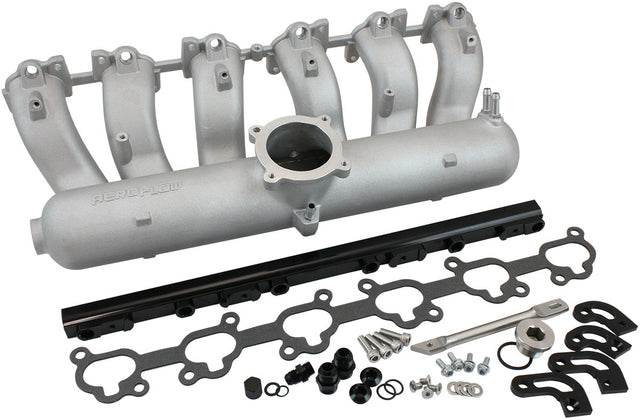 Ford FG Barra Intake Manifold XR6 Falcon Turbo Natural AF6028-7000 - Aeroflow