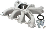 GM LS Carby Intake Manifold Cathedral Port Non-Efi LS1 LS2 Natural AF6040-5000 - Aeroflow