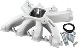 GM LS Carby Intake Manifold Rectangle Port Non-Efi LS3 Natural AF6040-6000 - Aeroflow