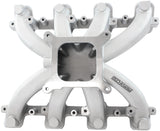 GM LS Carby Intake Manifold Rectangle Port Non-Efi LS3 Natural AF6040-6000 - Aeroflow