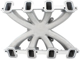 GM LS Carby Intake Manifold Rectangle Port Non-Efi LS3 Natural AF6040-6000 - Aeroflow