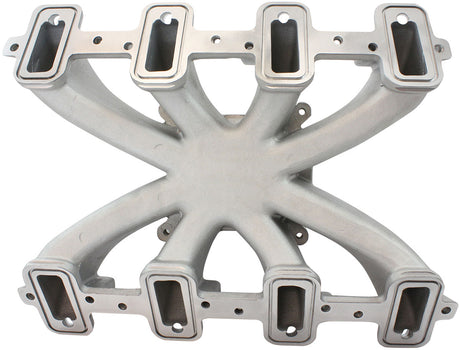 GM LS Carby Intake Manifold Cathedral Port EFI LS1 LS2 Natural AF6050-5000 - Aeroflow
