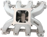 GM LS Carby Intake Manifold Cathedral Hi Rise EFI LS1 LS2 Natural AF6050-5001 - Aeroflow