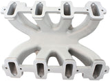 GM LS Carby Intake Manifold Cathedral Hi Rise EFI LS1 LS2 Natural AF6050-5001 - Aeroflow