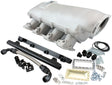GM LS Modular Intake Manifold Cathedral Port Low Rise EFI Natural AF6063-5000 - Aeroflow