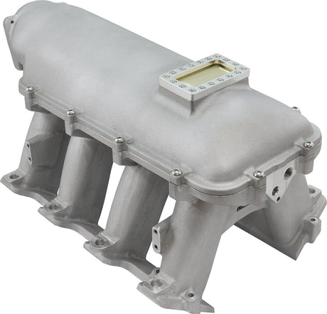 GM LS Modular Intake Manifold Cathedral Port Hi Rise EFI Natural AF6063-5001 - Aeroflow