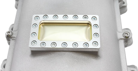 GM LS Modular Intake Manifold Cathedral Port Hi Rise EFI Natural AF6063-5001 - Aeroflow
