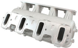 Low Rise Non EFI GM LS Base Modular Intake Mani Cathedral Port Natural AF6079-5000 - Aeroflow