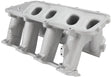 Hi Rise EFI GM LS Base Intake Modular Manifold Cathedral Port Natural AF6079-5003 - Aeroflow