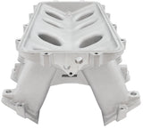 Hi Rise EFI GM LS Base Intake Modular Manifold Cathedral Port Natural AF6079-5003 - Aeroflow