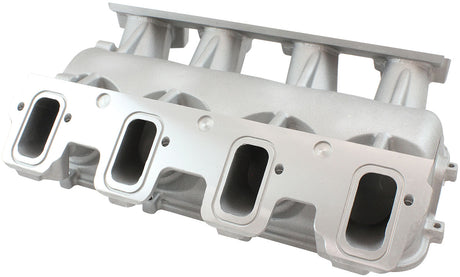 Low Rise Non EFI GM LS Base Modular Intake Mani Rectangle Port Natural AF6079-6000 - Aeroflow