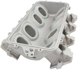 Low Rise Non EFI GM LS Base Modular Intake Mani Rectangle Port Natural AF6079-6000 - Aeroflow