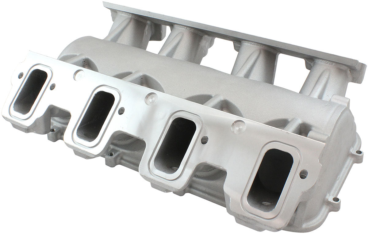 Low Rise EFI GM LS Base Intakemodular Manifold Rectangle Port Natural AF6079-6003 - Aeroflow