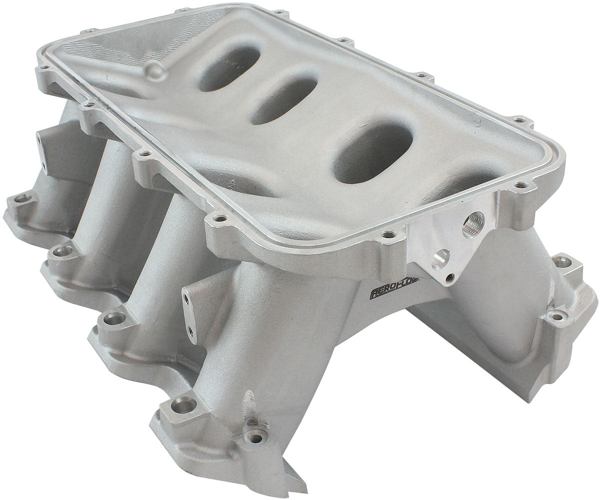 Hi Rise EFI GM LS Base Intake Modular Manifold Rectangle Port Natural AF6079-6004 - Aeroflow