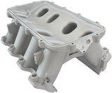 Hi Rise EFI GM LS Base Intake Modular Manifold Rectangle Port Natural AF6079-6004 - Aeroflow