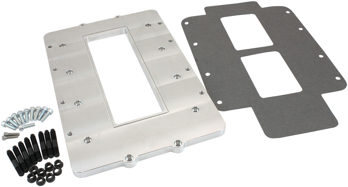 6-71 8-71 Blower Top Plate Modular Intake Manifold Natural Billet AF6086-0000 - Aeroflow