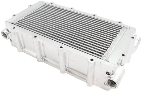 4" Water To Air Modular Intake Manifold Intercooler -16AN Orbraw AF6088-0000 - Aeroflow