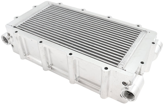 4" Water To Air Modular Intake Manifold Intercooler -16AN Orbraw AF6088-0000 - Aeroflow