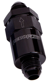 Billet Fuel Filter -6AN Black 30 Micron Bronze Filter AF609-06BLK - Aeroflow