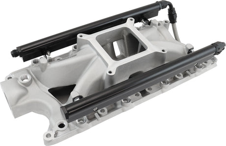 SBF EFI Air Gap Intake Manifolsingle Plane Windsor Natural Ford 302 AF6090-2000 - Aeroflow