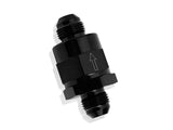 Check Valve Inline -10AN Black / One Way Valve AF612-10BLK - Aeroflow