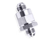 Check Valve Inline -12AN Silver / One Way Valve AF612-12S - Aeroflow