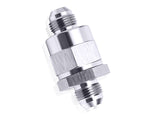 Check Valve Inline -16AN Silver / One Way Valve AF612-16S - Aeroflow