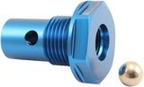 -10ORB To -6ORB Roll Over Valve Blue AF613-10 - Aeroflow