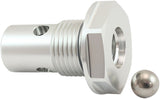 -10ORB To -6ORB Roll Over Valve Silver AF613-10S - Aeroflow