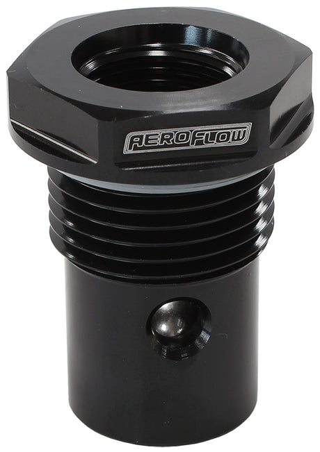 -12ORB To -8ORB Roll Over Valve Black Suits Af Cells AF613-12BLK - Aeroflow