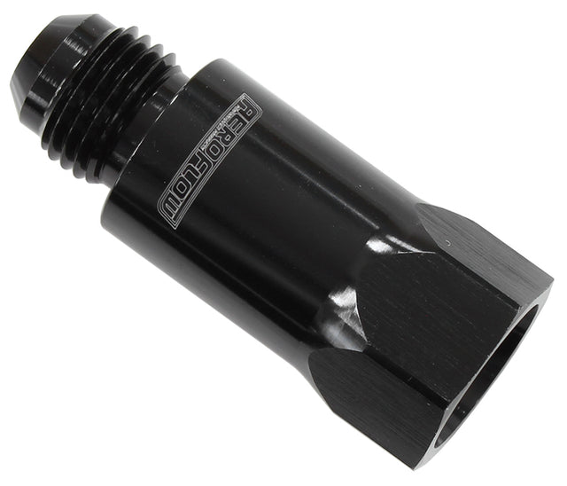 Roll Over Valve F/Male -6 ORB To Male -6AN AF614-06BLK - Aeroflow