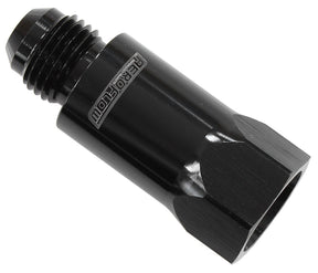 Roll Over Valve F/Male -8 ORB To Male -8AN AF614-08BLK - Aeroflow