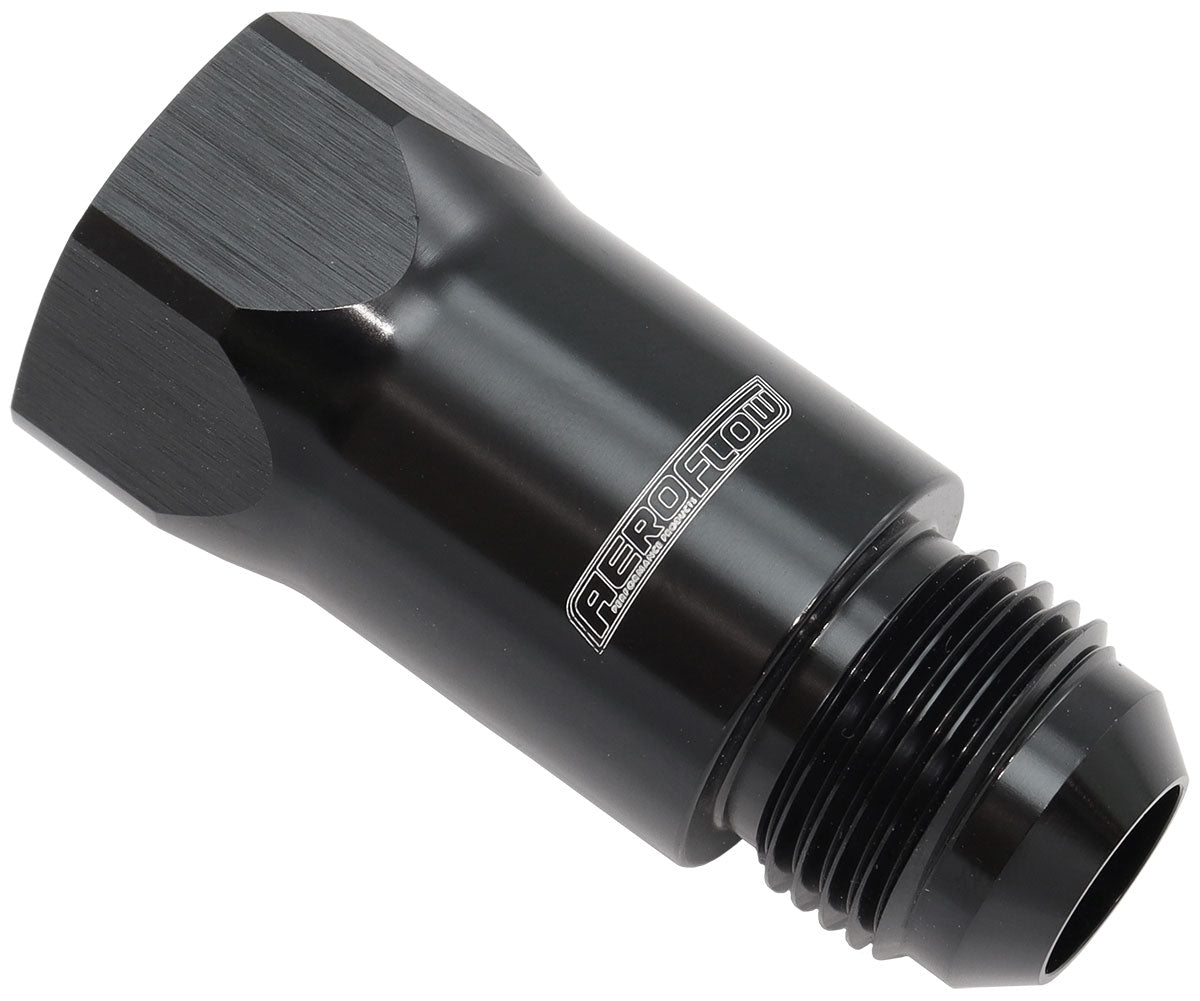 Roll Over Valve Female To Male -10 ORB To Male -10AN Black AF614-10BLK - Aeroflow