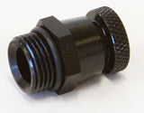 -10 ORB Inline Tap / Drain 1/8NPT F/Male Thread For Remote AF615-00BLK - Aeroflow
