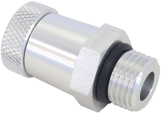 -6 ORB Inline Tap / Drain 1/8 NPT F/Male Thread For Remote AF615-02S - Aeroflow