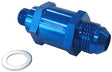 M12 x 1.5mm x -6AN Check Valve Blue Male To Male Bosch Pump AF615-06 - Aeroflow