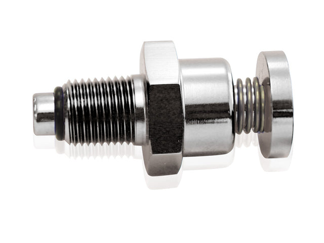 Blower Pressure Relief Valve Silver 7/16" Thread AF620-04S - Aeroflow