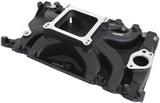 Holden 253 308 Intake Manifoldsingle Plane Low Rise Black AF6200-4000 - Aeroflow