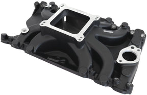 Holden 253 308 Intake Manifoldsingle Plane Low Rise Black AF6200-4000 - Aeroflow