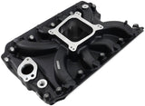 Holden 304 Vn Intake Manifold Single Plane Low Rise Black AF6200-4001 - Aeroflow