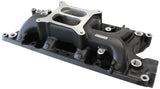 SBF Air Gap Intake Manifold Dual Plane Ford 302 Black AF6210-2001 - Aeroflow