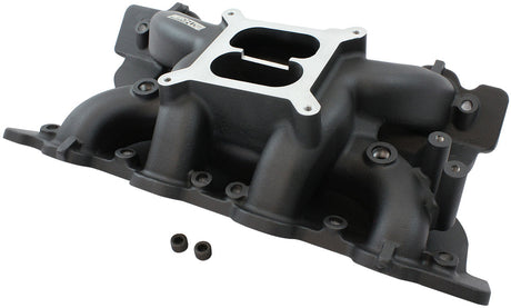 Ford Cleveland Air Gap Intake Manifold Dual Plane Black 351C AF6210-2002 - Aeroflow
