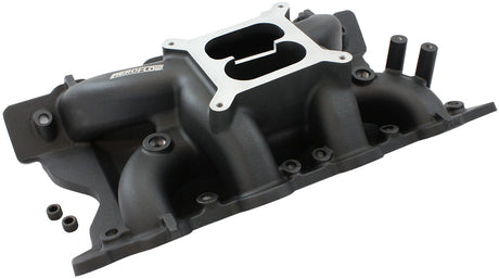 Ford Cleveland Air Gap Intake Manifold Dual Plane Black 351C AF6210-2002 - Aeroflow