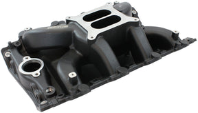 Holden 304 Vn Intake Manifold Dual Plane Air Gap Black AF6210-4000 - Aeroflow