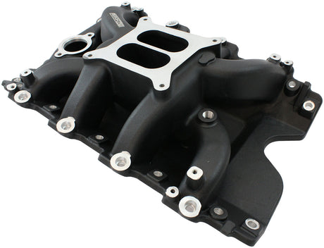 Holden 304 EFI Intake Manifolddual Plane Air Gap Black Vn AF6210-4003 - Aeroflow