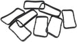 GM LS Intake O-Ring Gasket Set LS3 Rectangle Port 8 Piece AF6233-6002 - Aeroflow