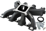 GM LS Carby Intake Manifold Cathedral Port Non-Efi LS1 LS2 Black AF6240-5000 - Aeroflow