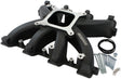 GM LS Carby Intake Manifold Rectangle Port Non-Efi LS3 Black AF6240-6000 - Aeroflow