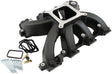 GM LS Carby Hi Rise Intake Blamanifold Rectangle Non EFI LS3LS3 Black - 6240-6005 AF6240-6005 - Aeroflow